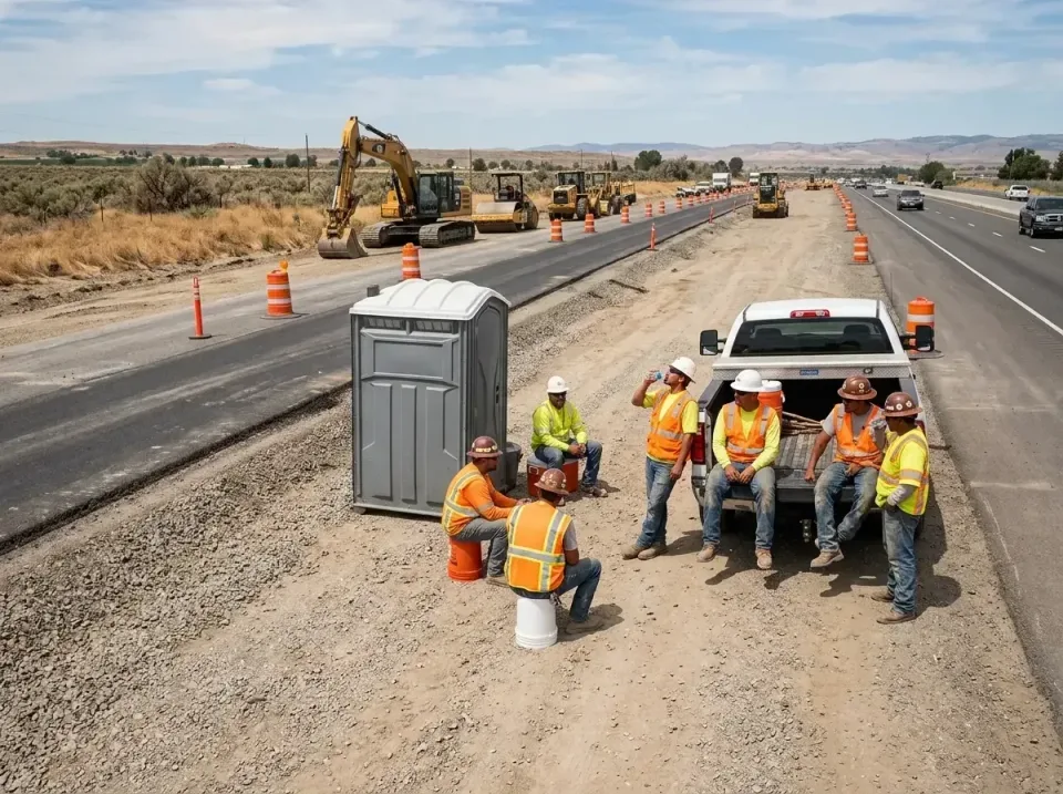 highway-road-construction-crew-007 — frequently asked questions, Porta Potty and Restroom Rentals in Milton, FL